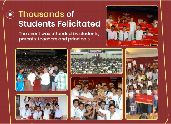 Thousands of Students Felicitated!