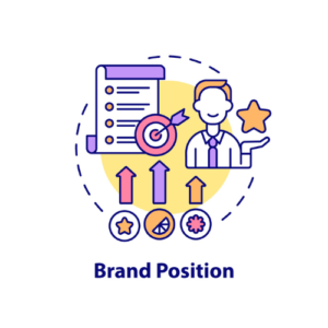 Brand Positioning vector